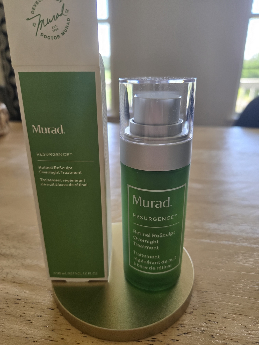 NIB Murad Resurgence Retinal ReSculpt Overnight Treatment 1 FL OZ/30ML LUXURY - Picture 7 of 8